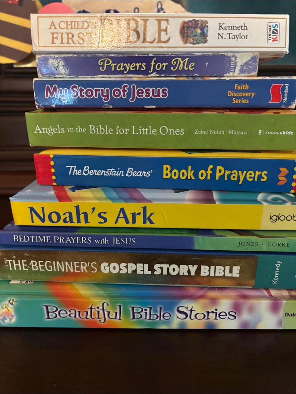 Children's Bible Story Book Set - Colorful Assorted Covers